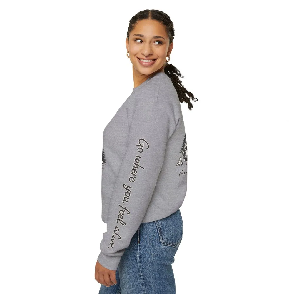 1886225058863902128_2048.jpeg Unisex Heavy Blend™ Crewneck Sweatshirt — "Go Where You Feel Alive" Design Minimal-Line