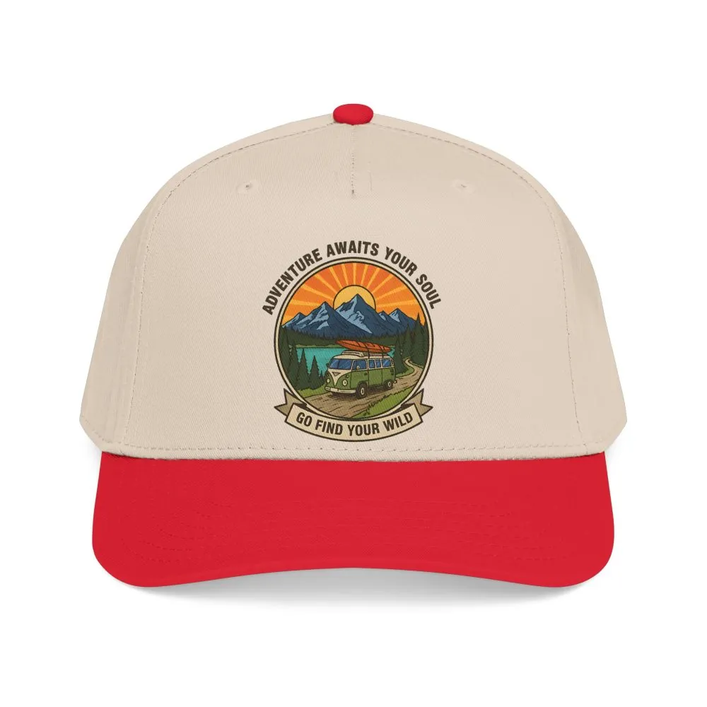 1889459827252668761_2048.jpeg Baseball Cap — "Go Find Your Wild" Outdoor Patch
