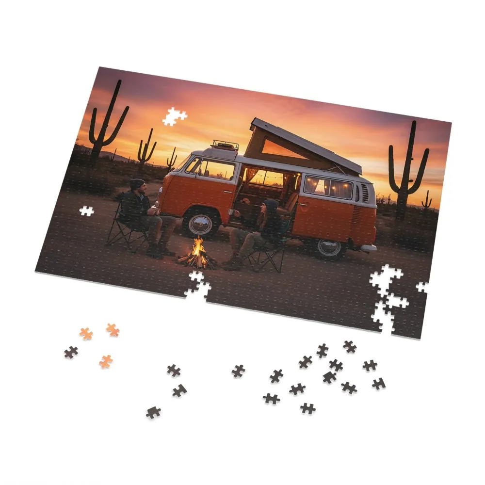 1892208586769913085_2048.jpeg Jigsaw Puzzle with — Campervan Sunset Jigsaw