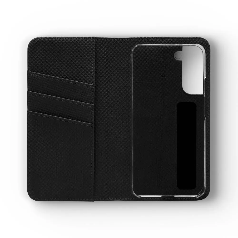 Flip Phone Case — "Fuel Your Journey, Not the Wifi" Wallet Cover