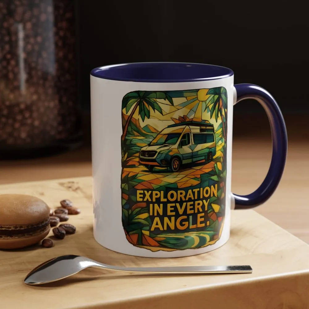 1937076200048148353_2048.jpeg Accent Coffee Mug (11, 15oz) — "Exploration In Every Angle" Design Cubic-Line
