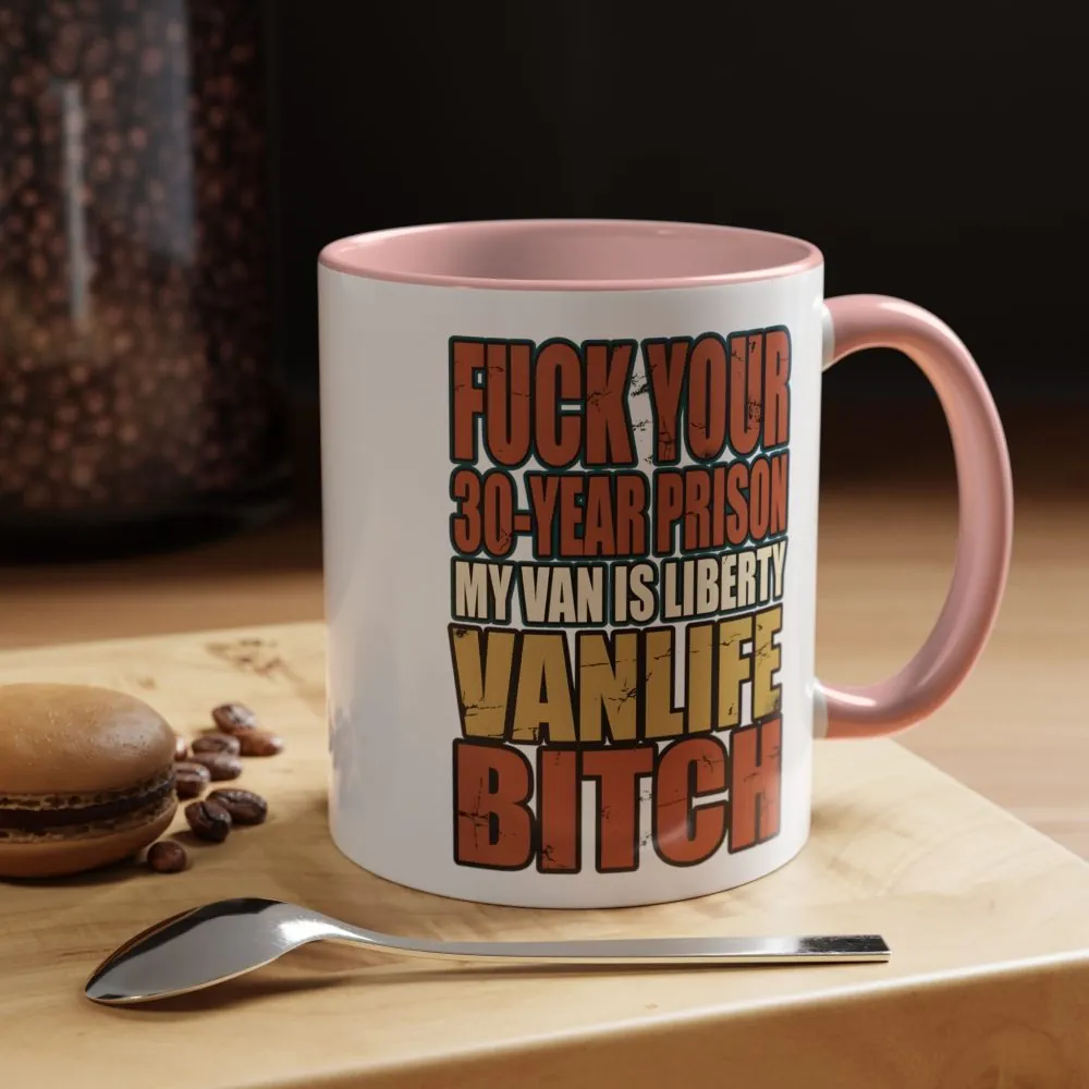 1951840387853037231_2048.jpeg Accent Coffee Mug (11, 15oz) — "Fuck Your 30 Year" Design F**K-Line