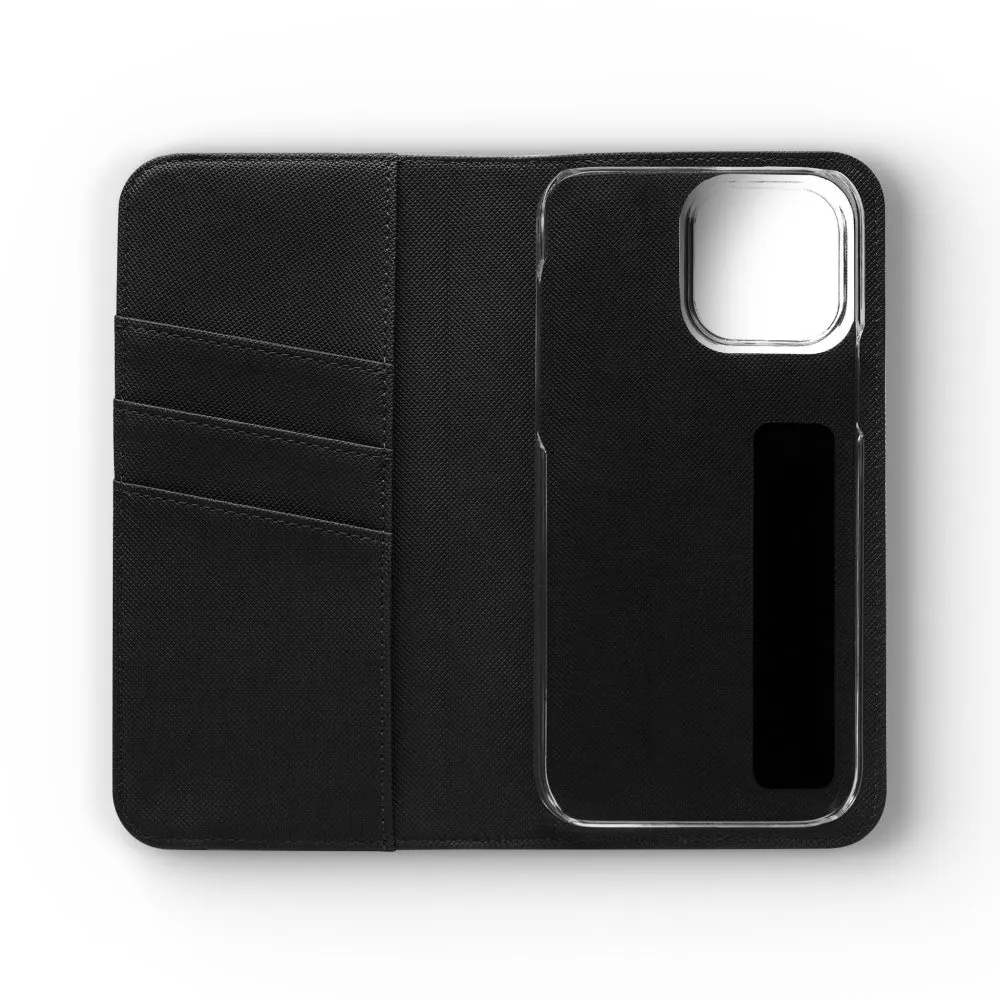 Flip Phone Case — "Adventure Awaits, Fuel Your Journey, Not the WiFi" Wallet Cover