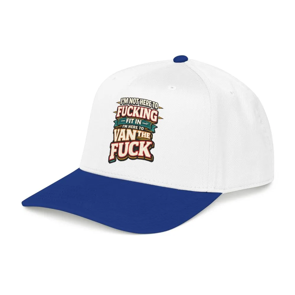 2014551578659844412_2048.jpeg Baseball Cap - "I´m Not Here To Fucking Fit In" Design F**K-Line