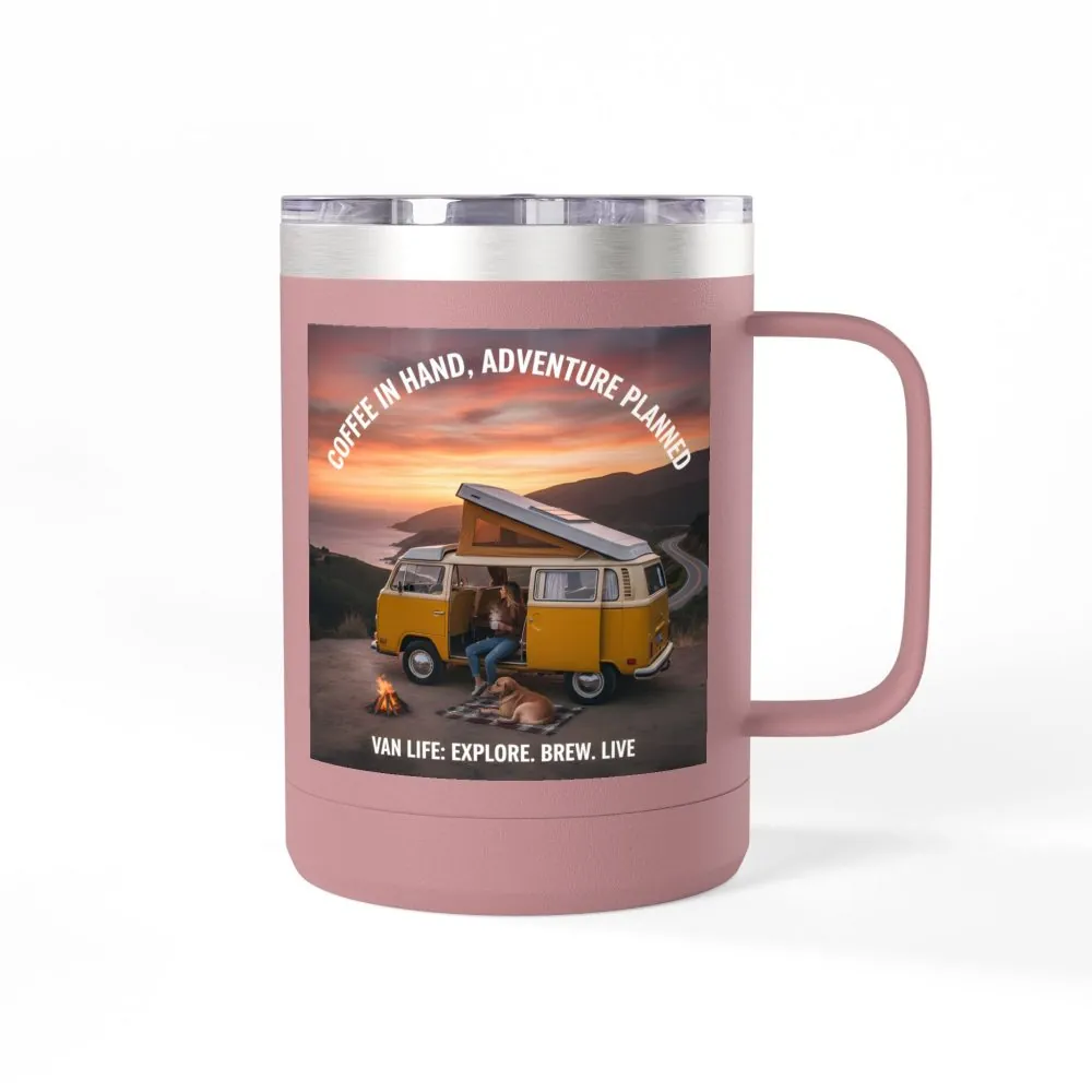 2022017217996478226_2048.jpeg Coffee Mug Tumbler, 15oz — "Coffee in Hand, Adventure Planned"