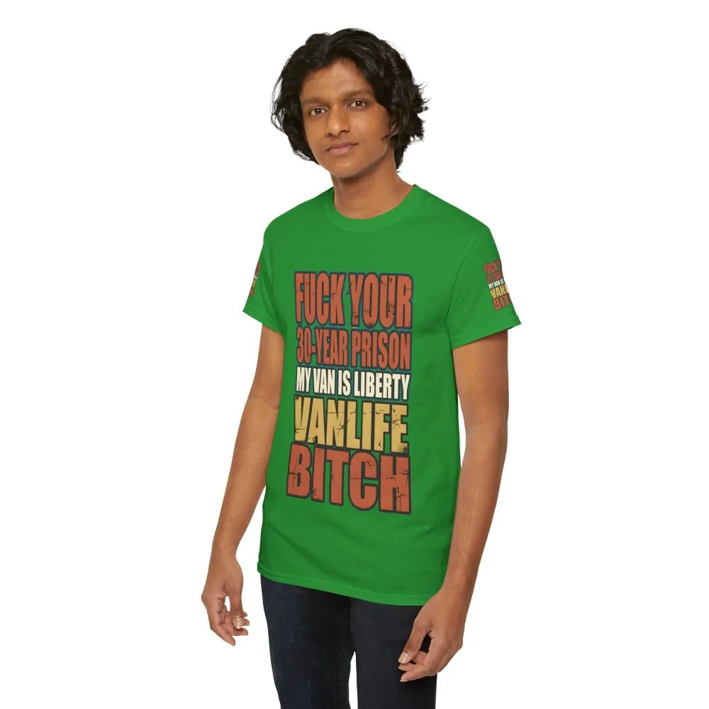 Unisex Heavy Cotton Tee — "Fuck Your 30 Year" Design F**K-Line