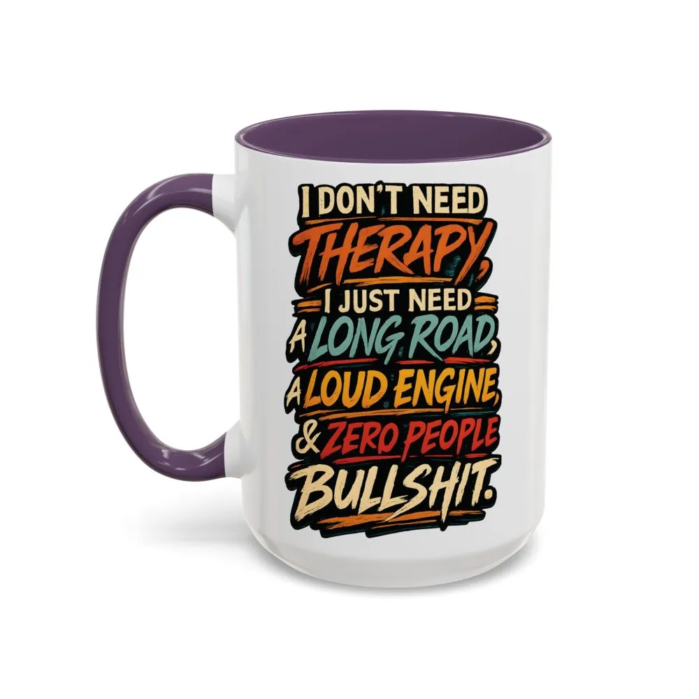 2093513359679483490_2048.jpeg Accent Coffee Mug (11, 15oz) — "I Dont Need Therapy" Design F**K-Line