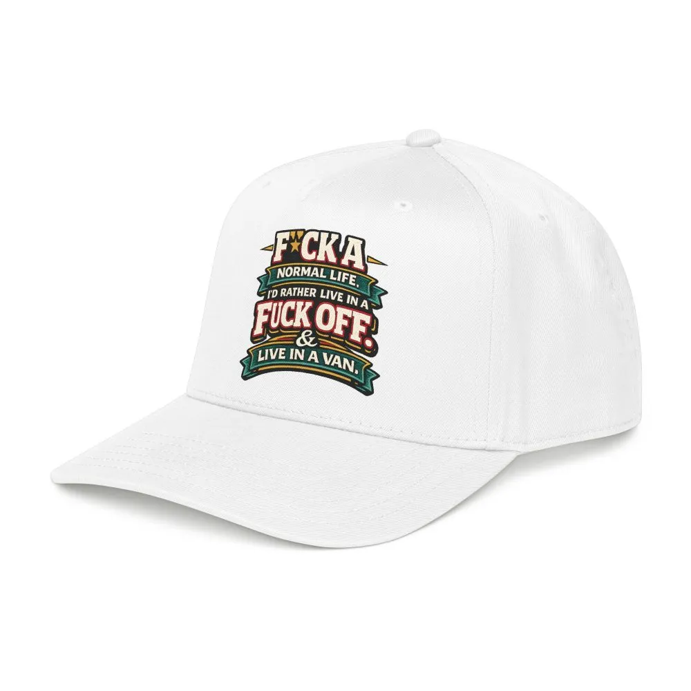Baseball Cap - "Fuck A Normal Life" Design F**K-Line