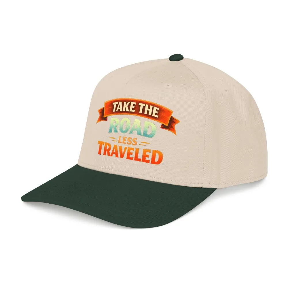 2108255422514957526_2048.jpeg Baseball Cap - "Take The Road Less Traveled" Design Scenic-Line