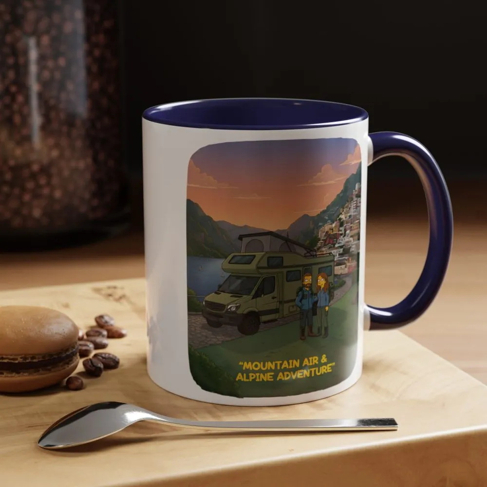 2115297657716159544_2048.jpeg Accent Coffee Mug (11, 15oz) — "Mountain Air And Alpine Adventure"" Design Sitcom-Line