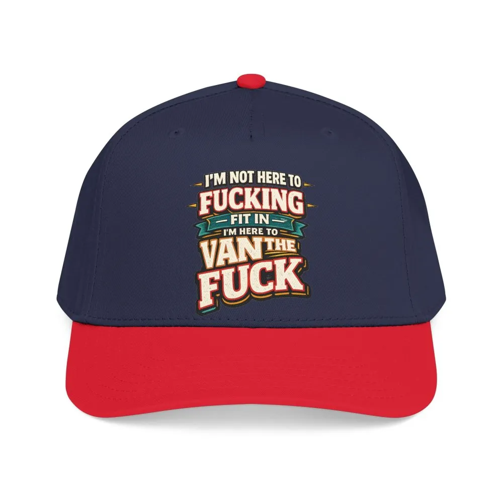 2125649765907166152_2048.jpeg Baseball Cap - "I´m Not Here To Fucking Fit In" Design F**K-Line