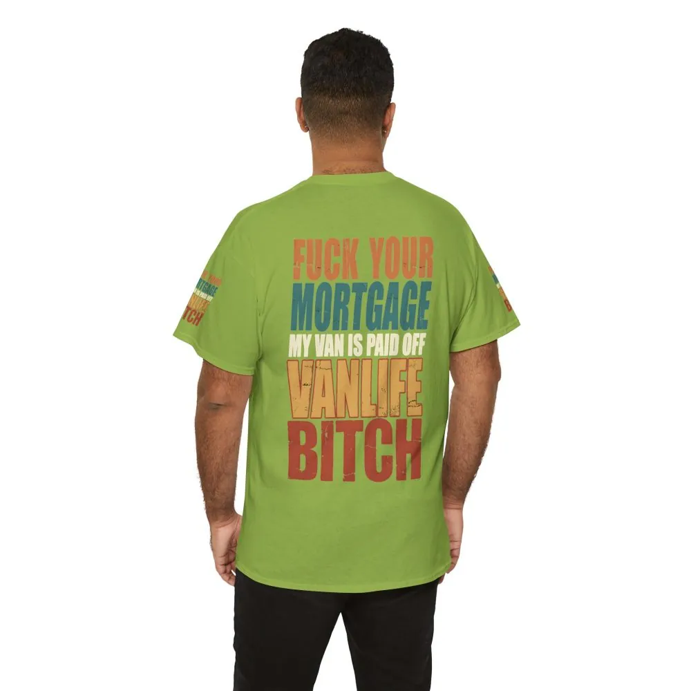 2146023976322684147_2048.jpeg Unisex Heavy Cotton Tee — "Fuck Your Mortgage" Design F**K-Line