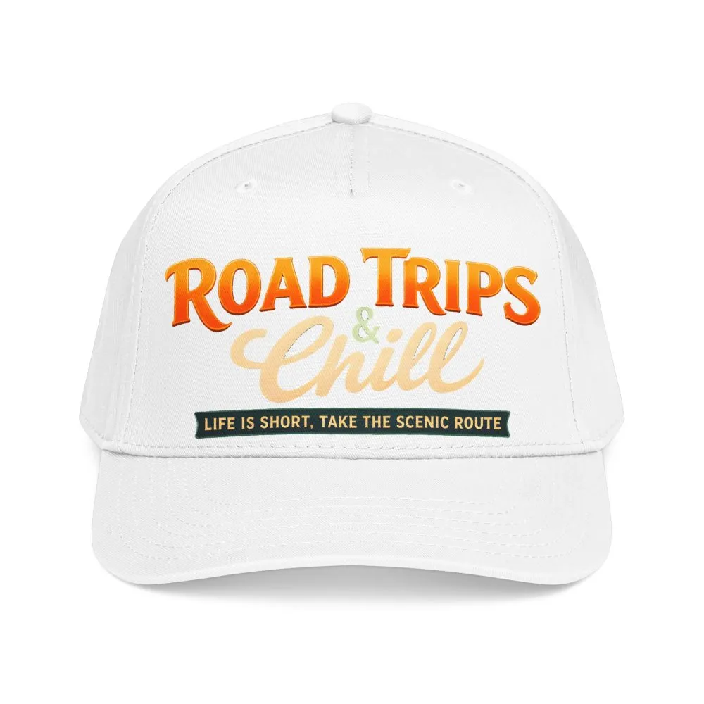 2154514907352520322_2048.jpeg Baseball Cap - "Road Trips And Chill" Design Scenic-Line