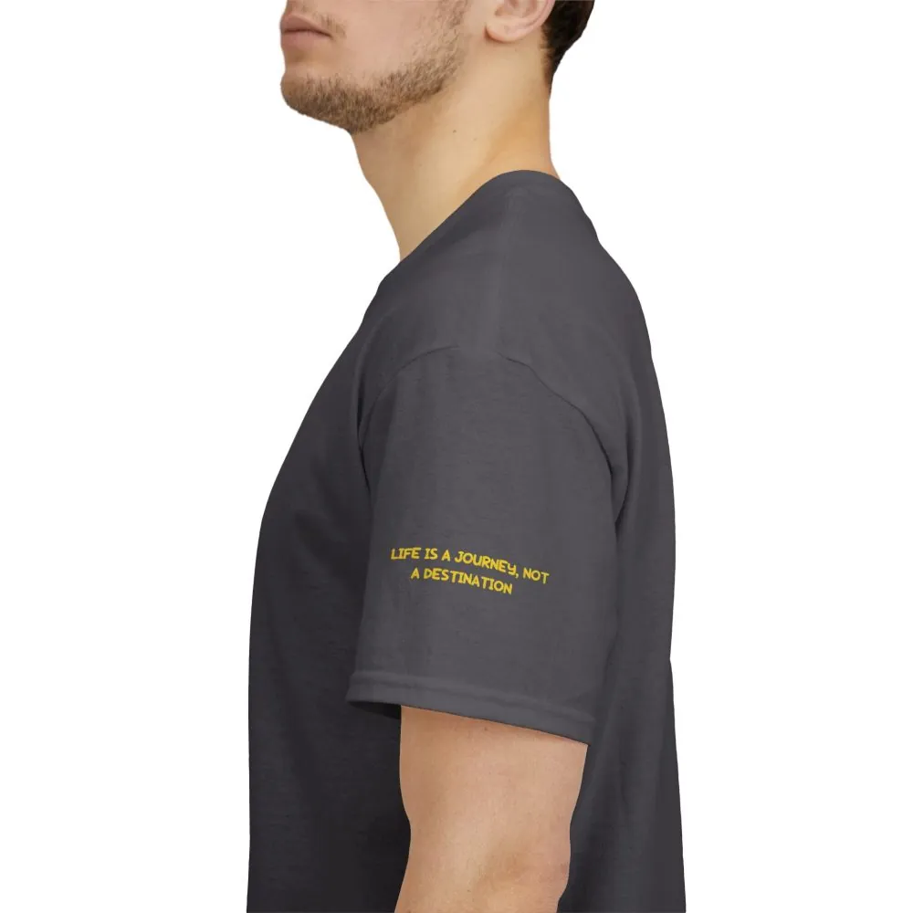2158715124242112141_2048.jpeg Unisex Heavy Cotton Tee — "Life Is A Journey-Not A Destination" Design Sitcom-Line