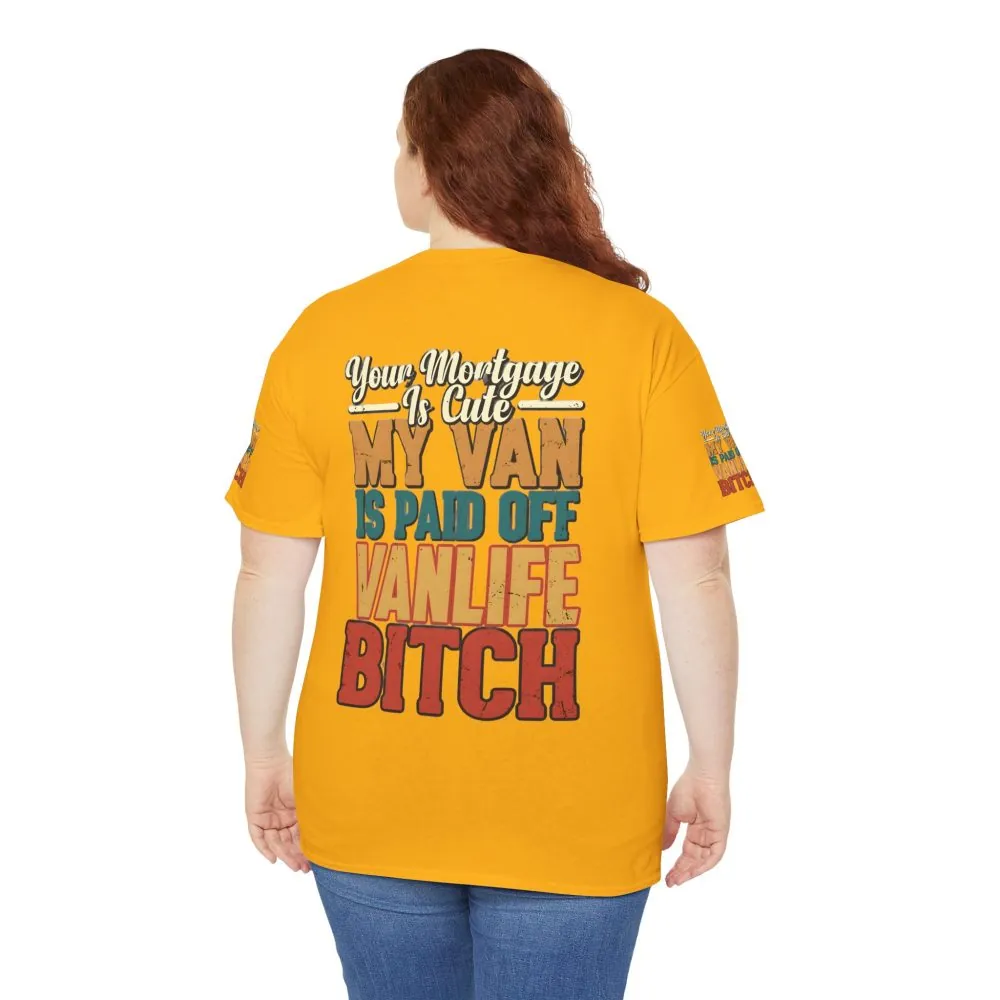 2166154115503544434_2048.jpeg Unisex Heavy Cotton Tee — "Your Mortgage Is Cute" Design F**K-Line
