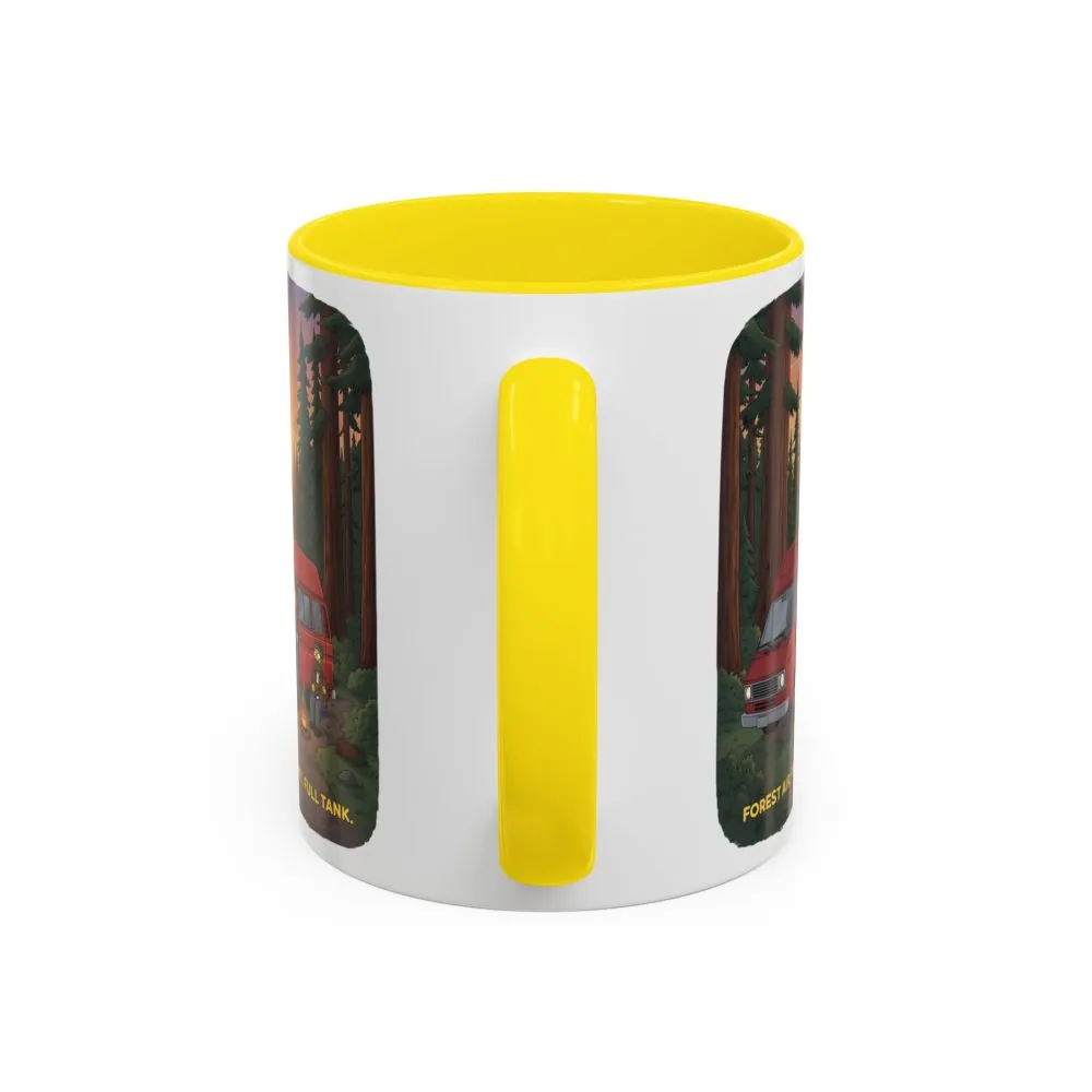 218733490345147378_2048.jpeg Accent Coffee Mug (11, 15oz) — "Forest Air Free Spirit Full Tank" Design Sitcom-Line