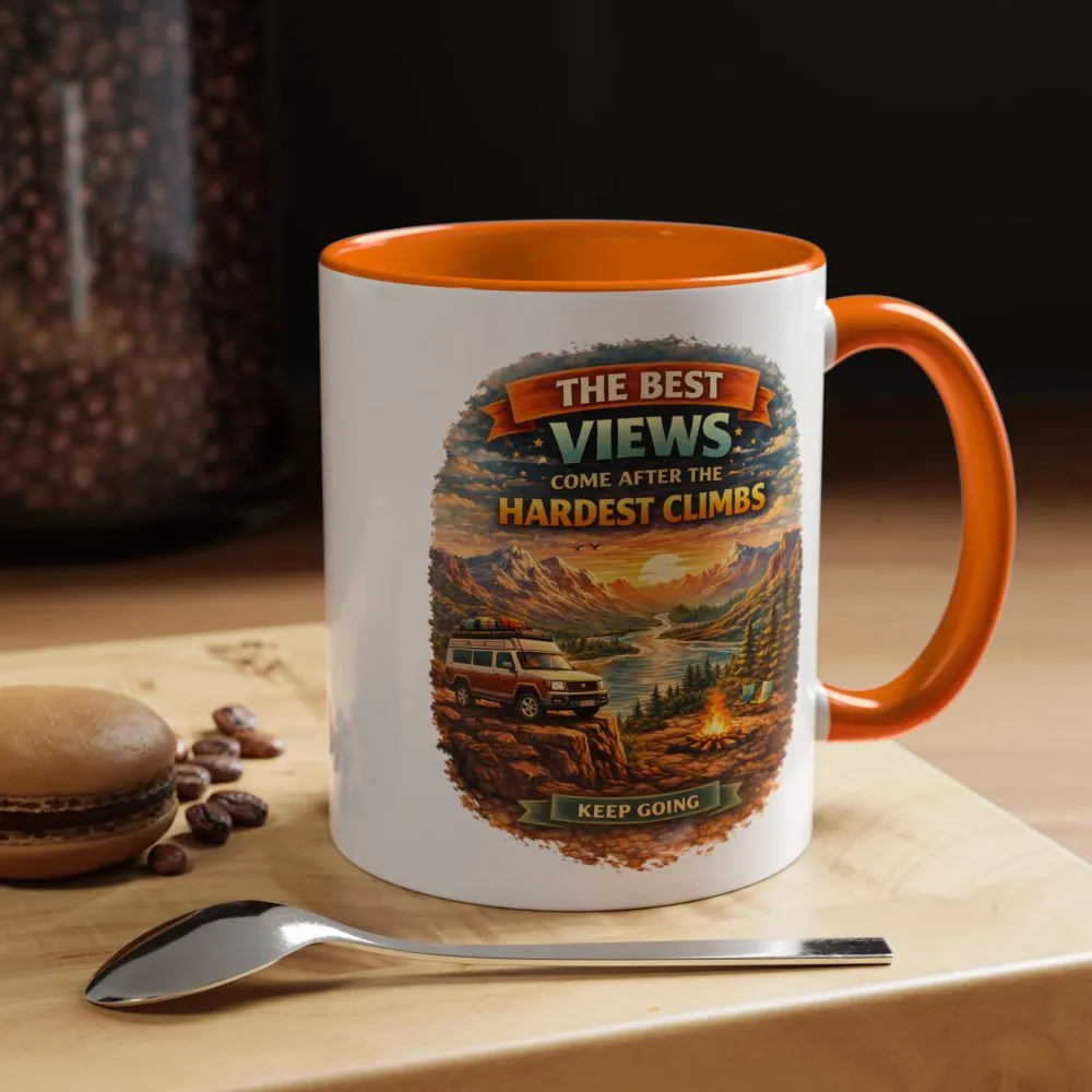 2212331565580623955_2048.jpeg Accent Coffee Mug (11, 15oz) — "The Best Views" Design Scenic-Line