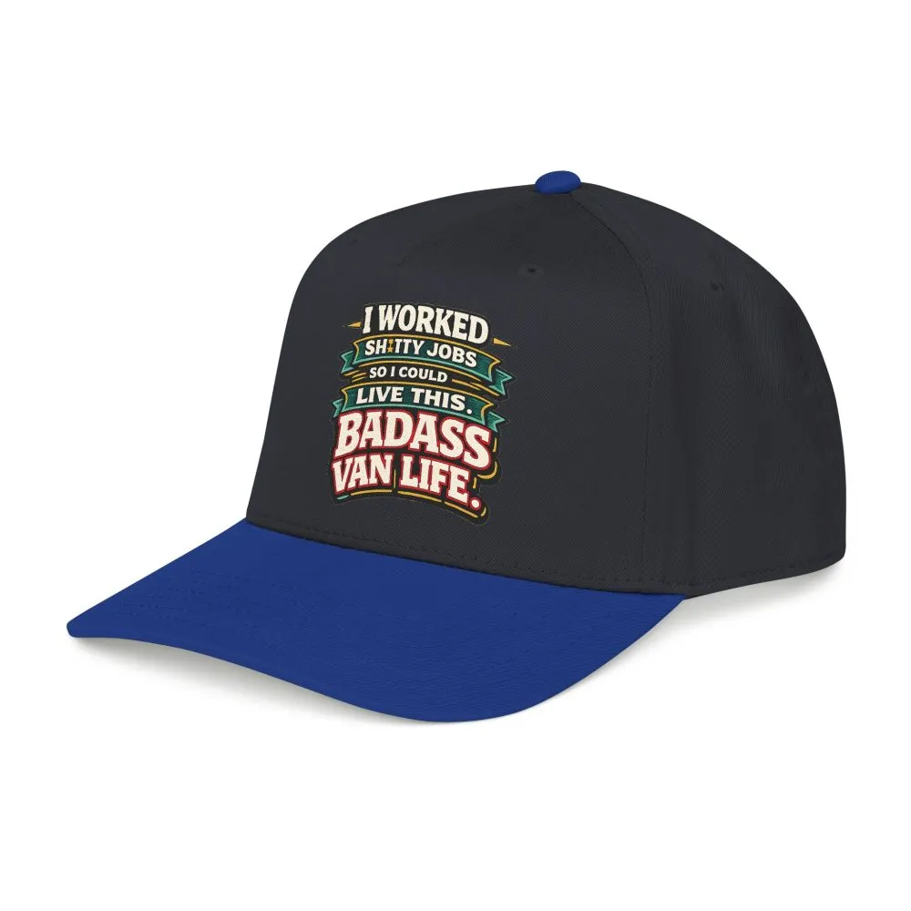 2241210586995019986_2048.jpeg Baseball Cap - "I Worked Shitty Jobs" Design F**K-Line