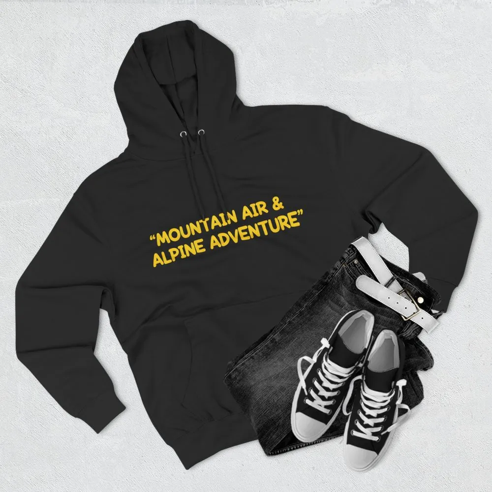 2247554414174059480_2048.jpeg Three-Panel Fleece Hoodie - "Mountain Air And Alpine Adventure"" Design Sitcom-Line
