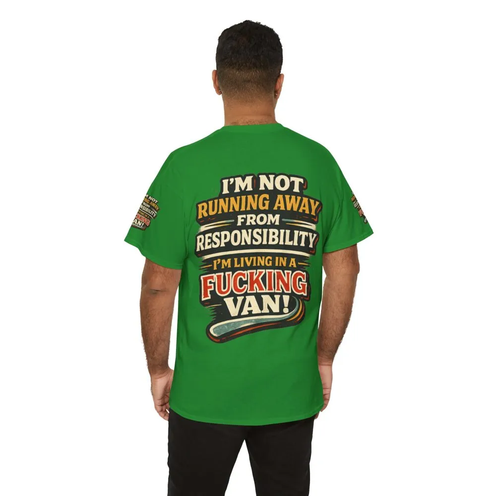 2260462254771705644_2048.jpeg Unisex Heavy Cotton Tee — "I`m Not running Away" Design F**K-Line
