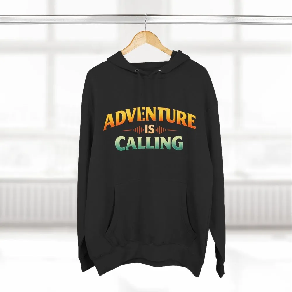 2267048077000607051_2048.jpeg Three-Panel Fleece Hoodie - "Adventure Is Calling" Design Scenic-Line