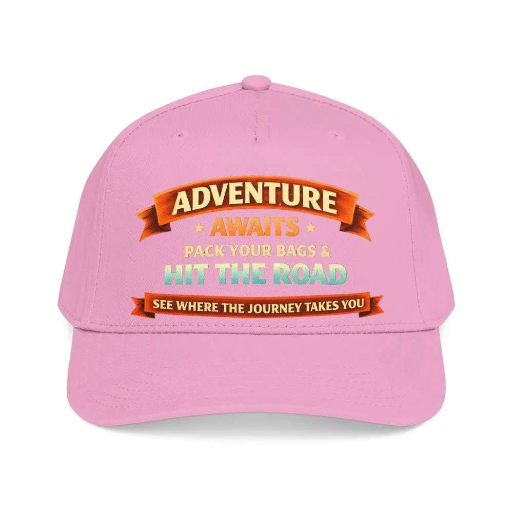 2278493875904312734_2048.jpeg Baseball Cap - "Adventure Awaits-Pack Your Bags" Design Scenic-Line