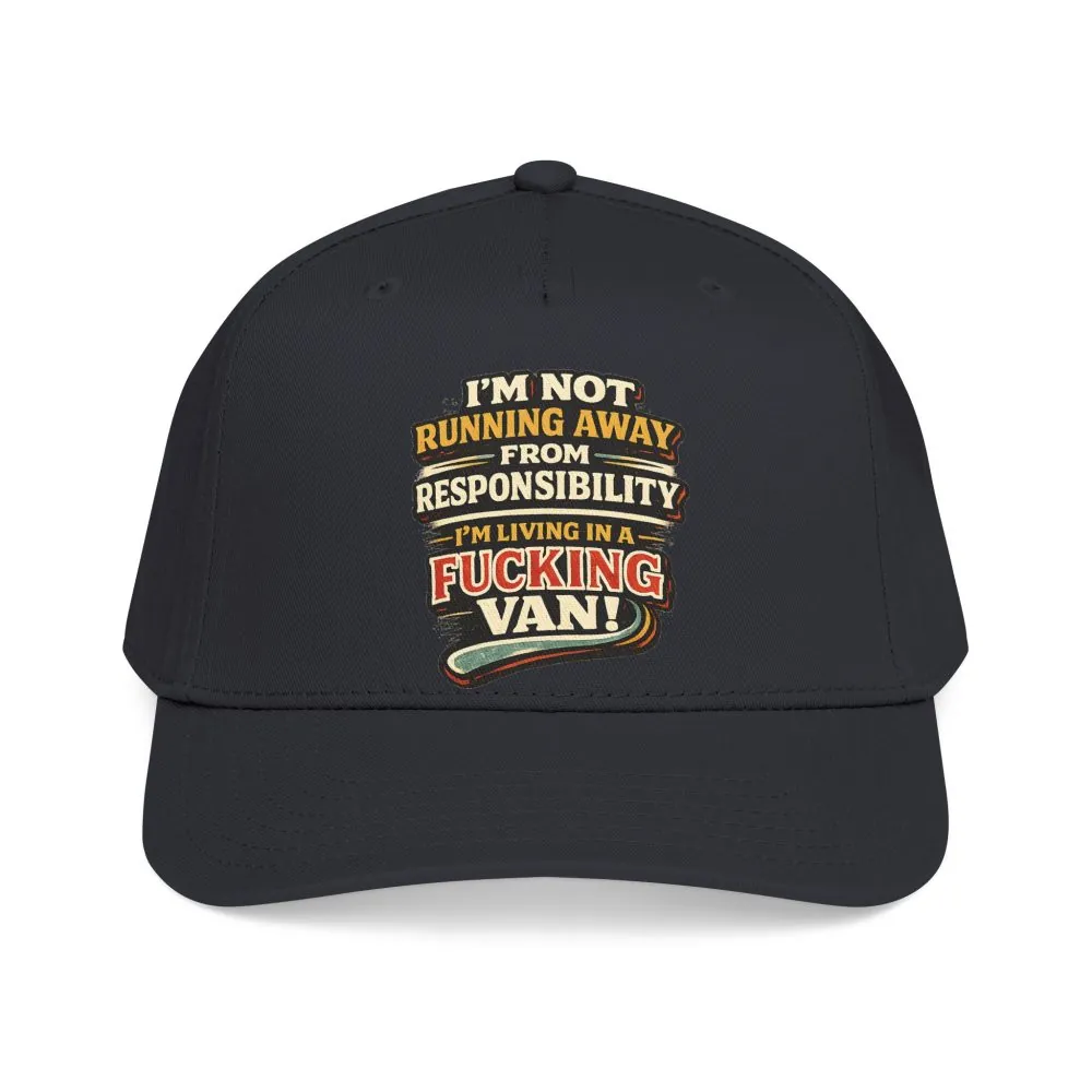 2289770802190909611_2048.jpeg Baseball Cap - "I`m Not running Away" Design F**K-Line