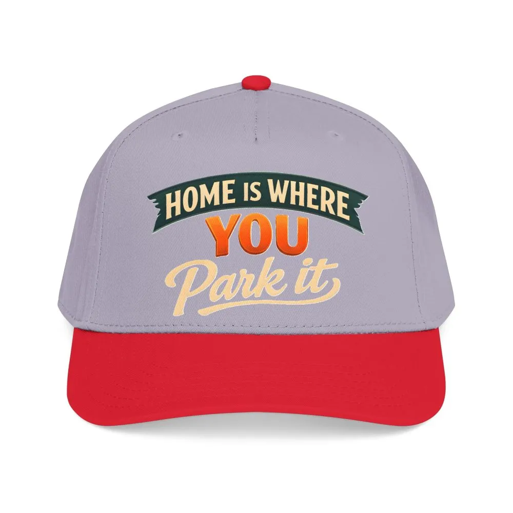 2330038704670146157_2048.jpeg Baseball Cap - "Home Is where You Park It" Design Scenic-Line