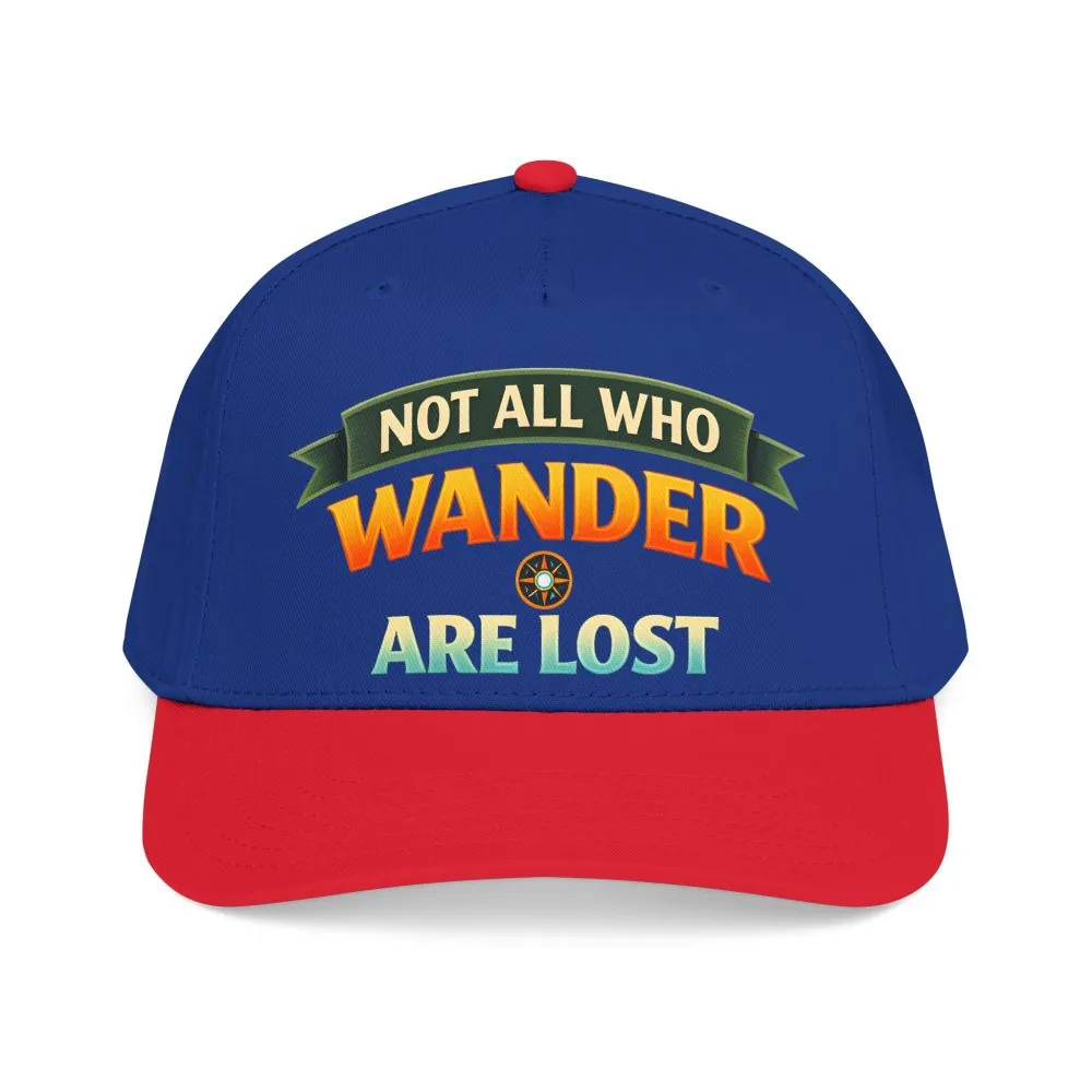 2344318953009131726_2048.jpeg Baseball Cap - "Not All Who Wander Are Lost" Design Scenic-Line