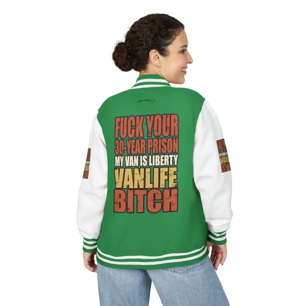 234480367095551647_2048.jpeg Unisex Heavyweight Letterman Jacket — "Fuck Your 30 Year" Design F**K-Line