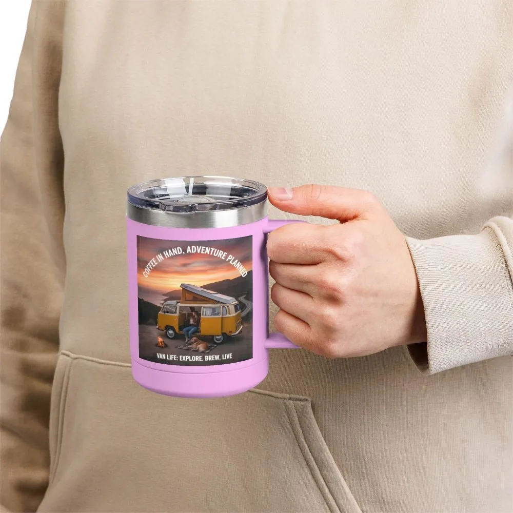 2353019131004770005_2048.jpeg Coffee Mug Tumbler, 15oz — "Coffee in Hand, Adventure Planned"
