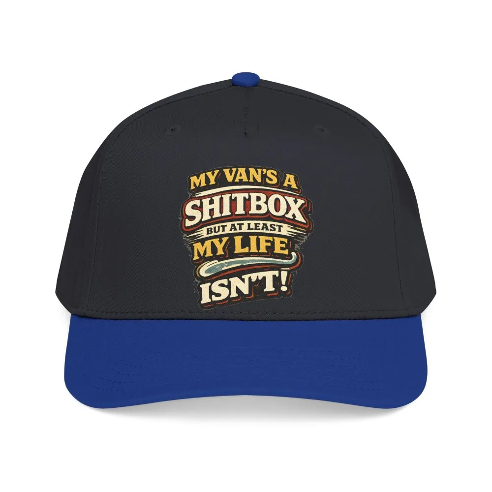 Baseball Cap - "My Van`s A Shitbox" Design F**K-Line