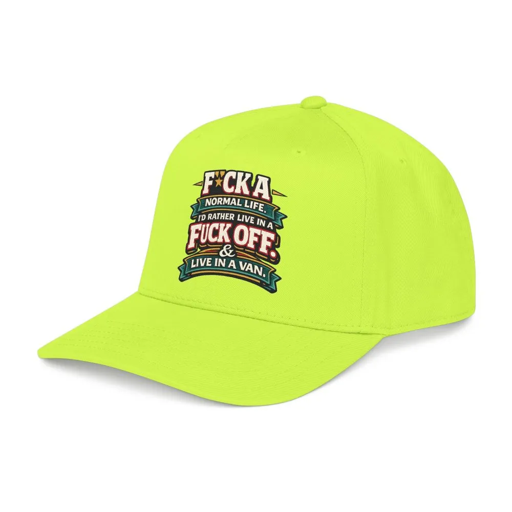 Baseball Cap - "Fuck A Normal Life" Design F**K-Line
