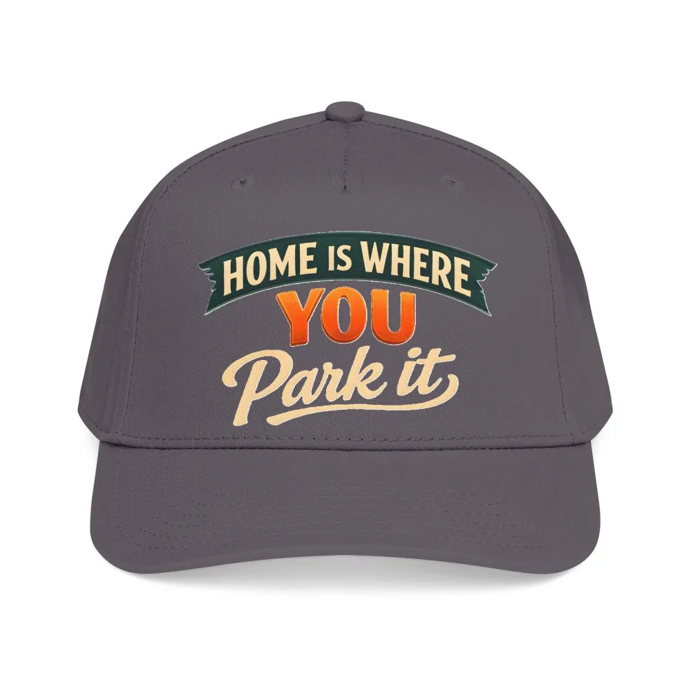 2376319706069127283_2048.jpeg Baseball Cap - "Home Is where You Park It" Design Scenic-Line