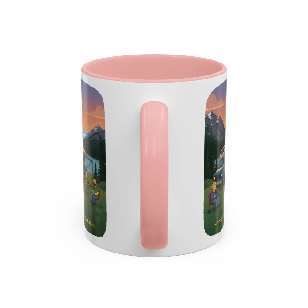2399220393002679125_2048.jpeg Accent Coffee Mug (11, 15oz) — "Hit The Road-Find Your Soul" Design Sitcom-Line