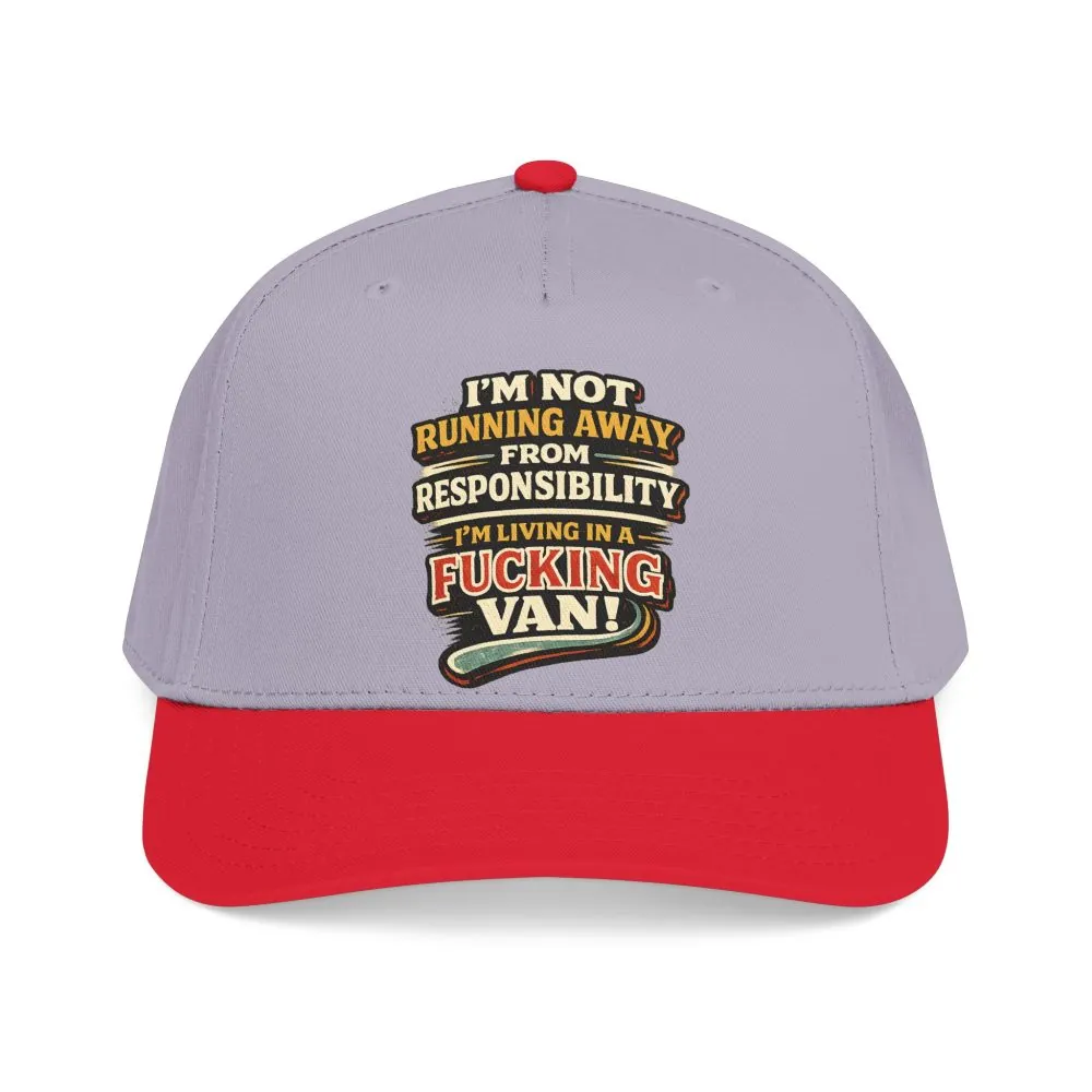 2401514398600508744_2048.jpeg Baseball Cap - "I`m Not running Away" Design F**K-Line