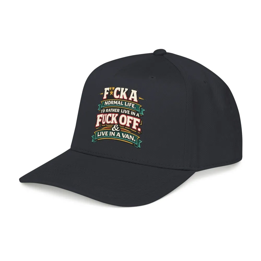 Baseball Cap - "Fuck A Normal Life" Design F**K-Line