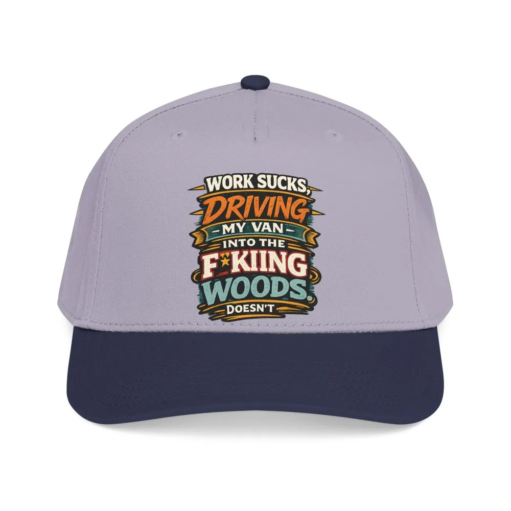 Baseball Cap - "Work Sucks" Design F**K-Line