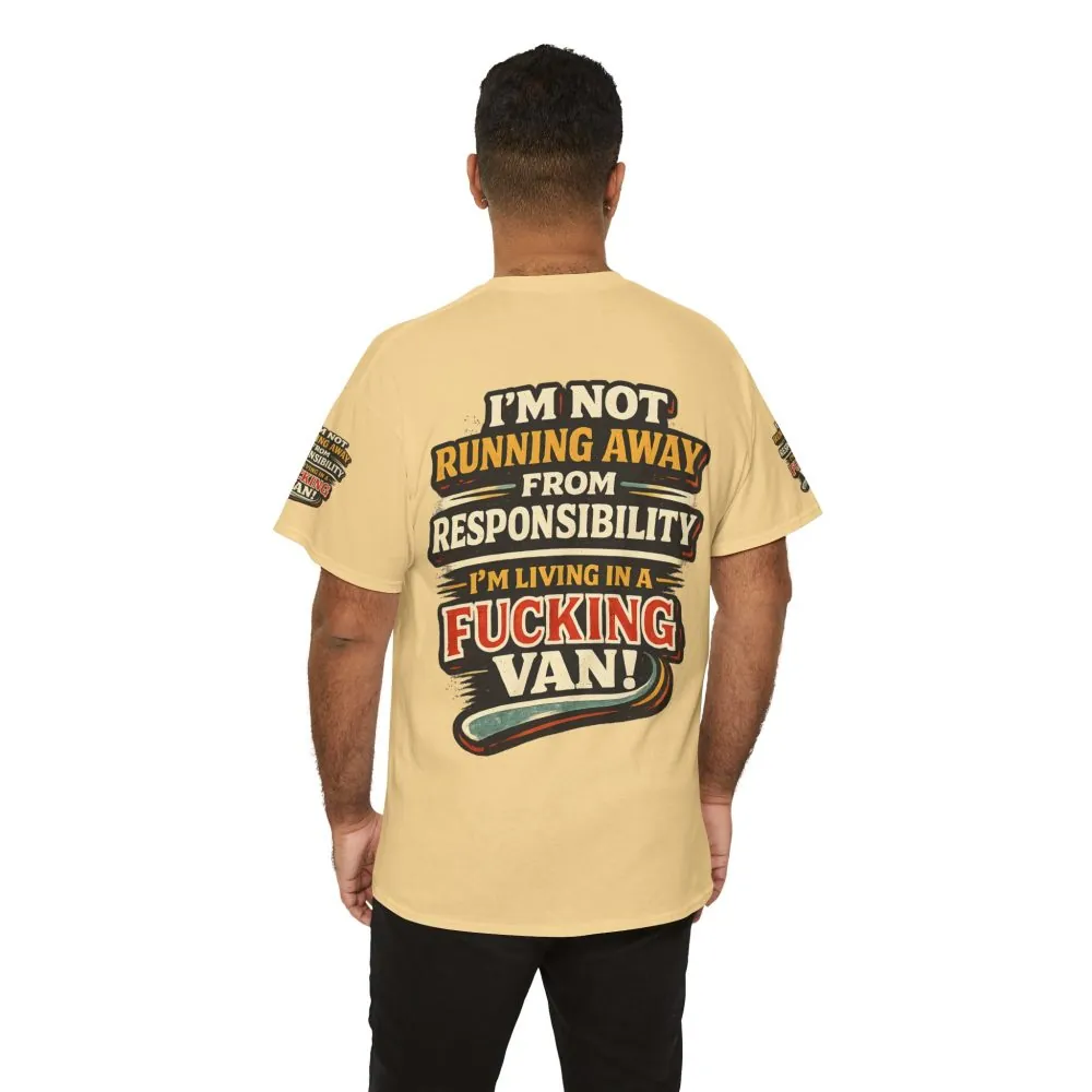 2485474352207587106_2048.jpeg Unisex Heavy Cotton Tee — "I`m Not running Away" Design F**K-Line
