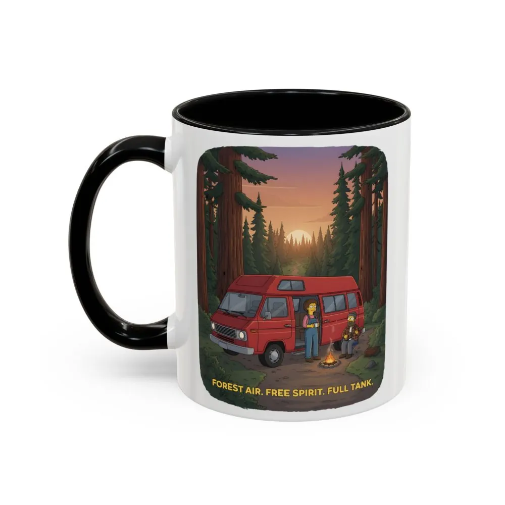 2485960208973207805_2048.jpeg Accent Coffee Mug (11, 15oz) — "Forest Air Free Spirit Full Tank" Design Sitcom-Line