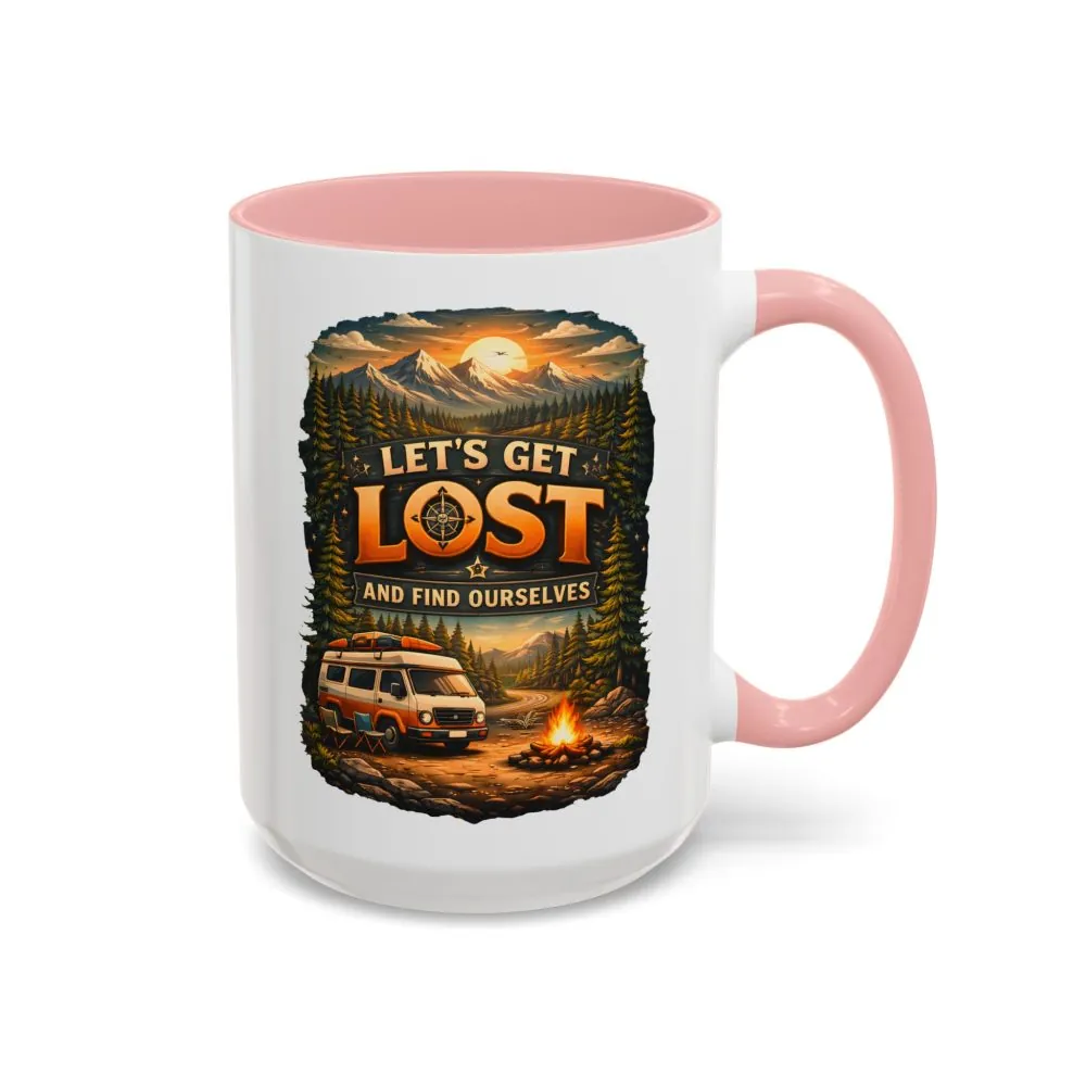 2497396048220666455_2048.jpeg Accent Coffee Mug (11, 15oz) — "Let´s Get Lost And Find Ourselfs" Design Scenic-Line