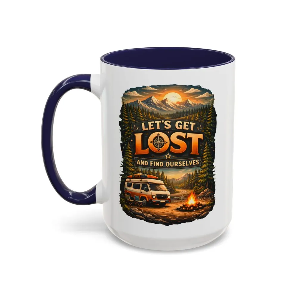 251461892293509510_2048.jpeg Accent Coffee Mug (11, 15oz) — "Let´s Get Lost And Find Ourselfs" Design Scenic-Line