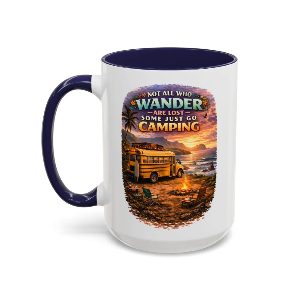 2530359644051200659_2048.jpeg Accent Coffee Mug (11, 15oz) — "Not All Who Wander Are Lost" Design Scenic-Line