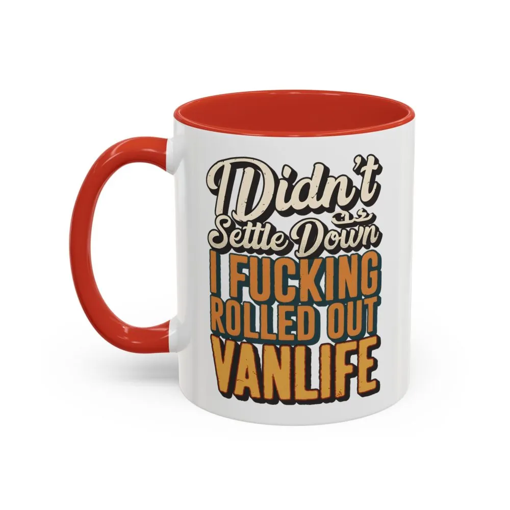 2558981470766369299_2048.jpeg Accent Coffee Mug (11, 15oz) — "Dind´t Settle Down" Design F**K-Line