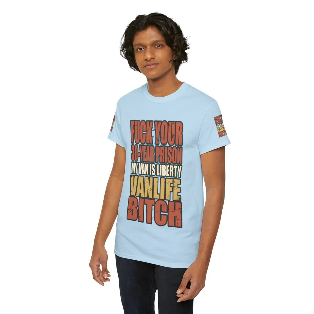 Unisex Heavy Cotton Tee — "Fuck Your 30 Year" Design F**K-Line