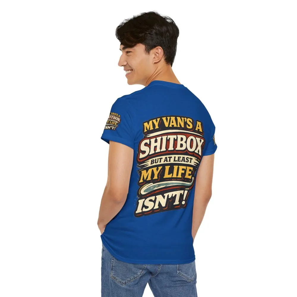 2579368081003164063_2048.jpeg Unisex Heavy Cotton Tee — "My Van`s A Shitbox" Design F**K-Line