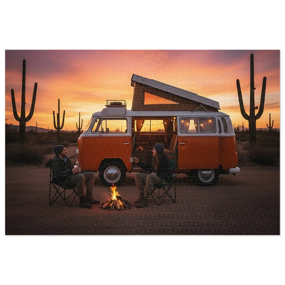 2581645578064549960_2048.jpeg Jigsaw Puzzle with — Campervan Sunset Jigsaw