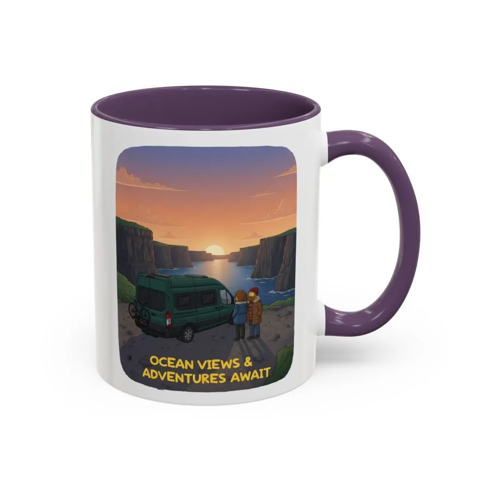 2615678999563232732_2048.jpeg Accent Coffee Mug (11, 15oz) — "Ocean Views-Adventures Awaits" Design Sitcom-Line