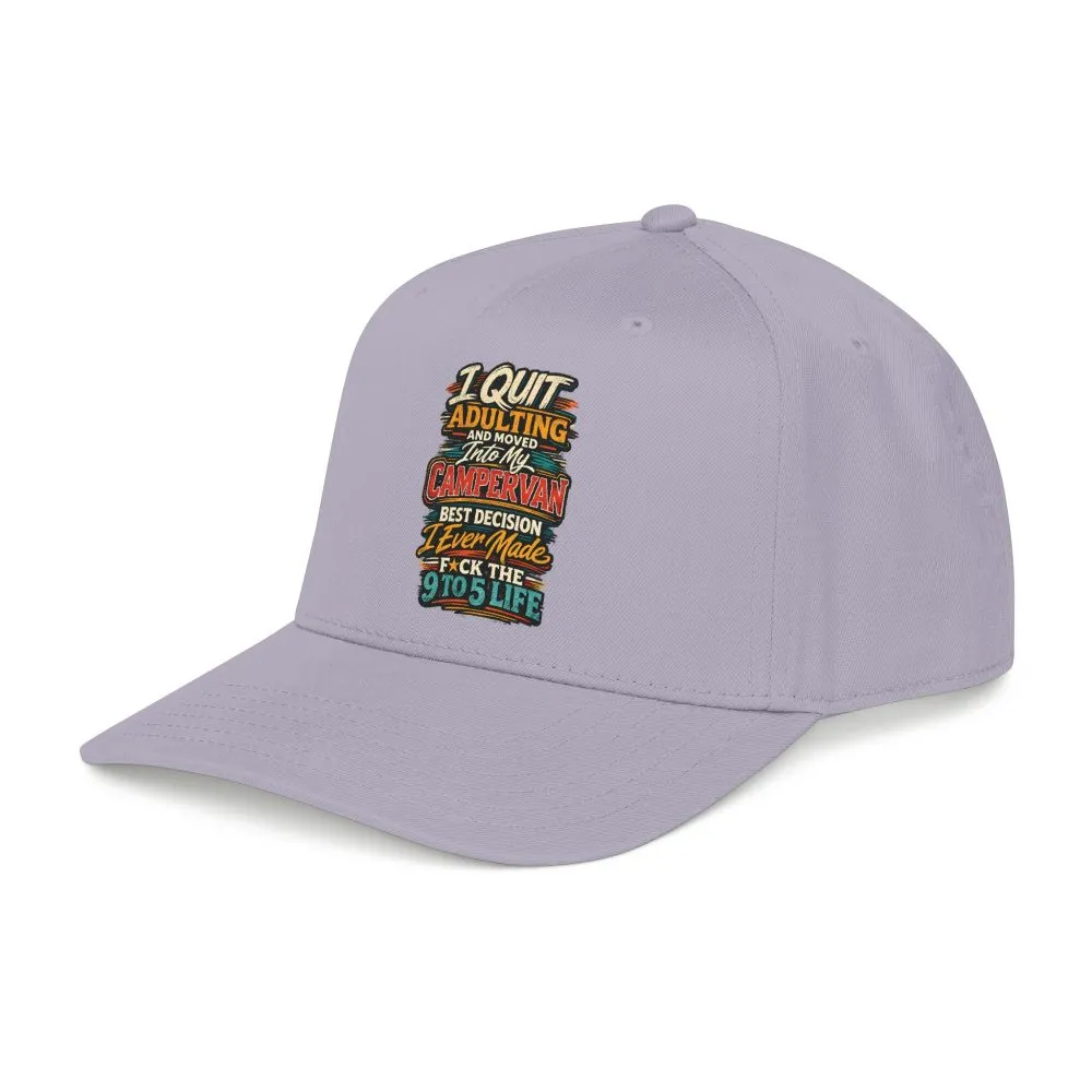 Baseball Cap - "I Quit Adulting" Design F**K-Line