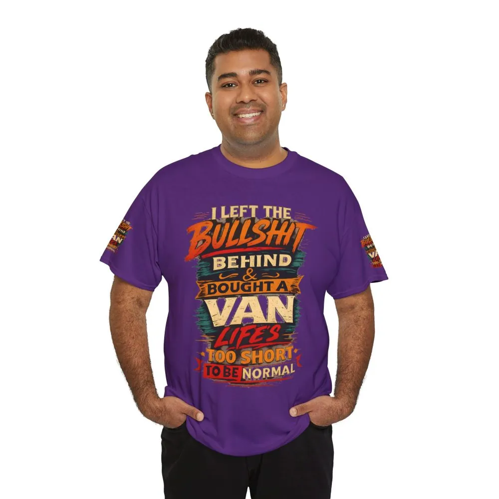2739965033430938038_2048.jpeg Unisex Heavy Cotton Tee — "I Left The Bullshit" Design F**K-Line